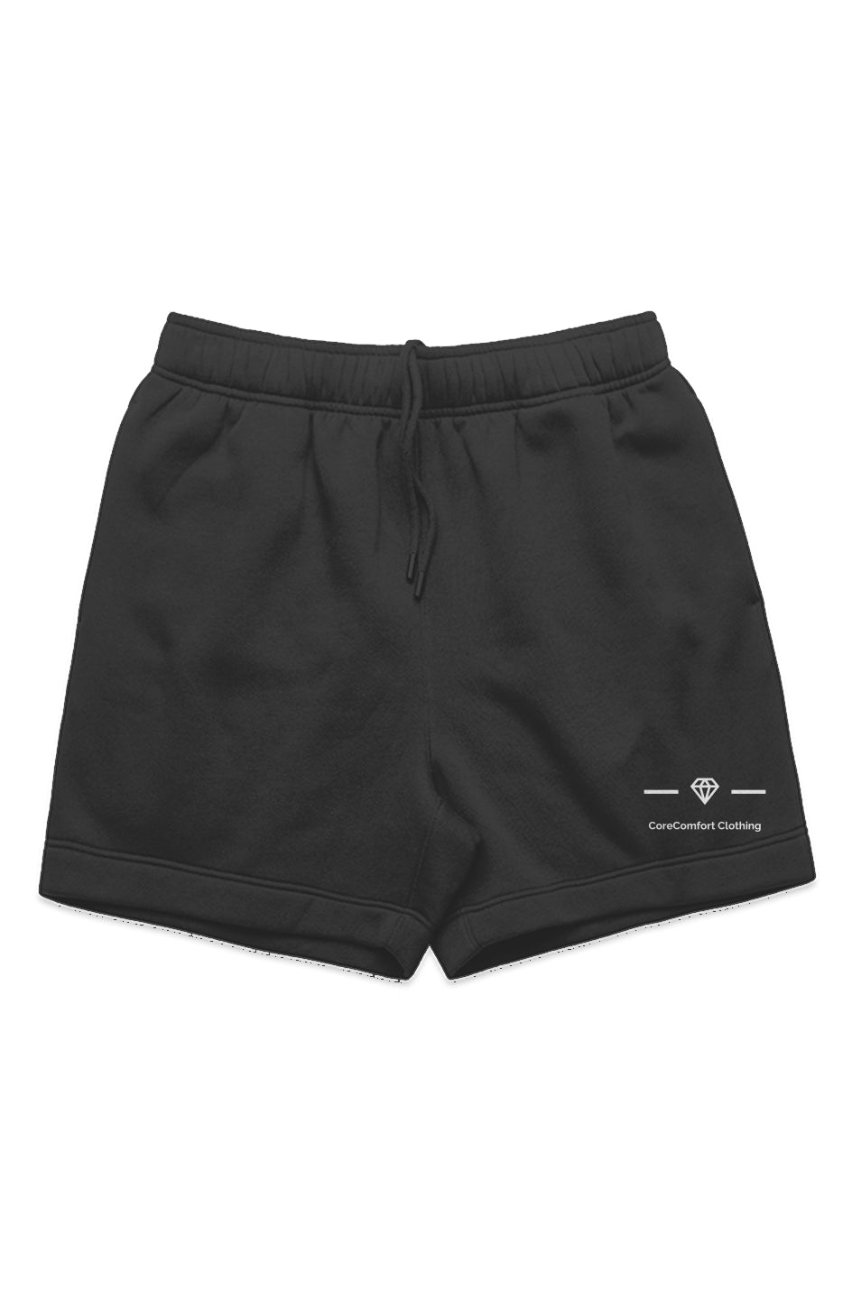 MENS RELAX TRACK SHORTS black