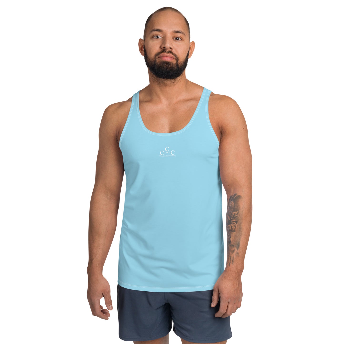 CoreComfort 3Cs Columbian Blue Logo Tank