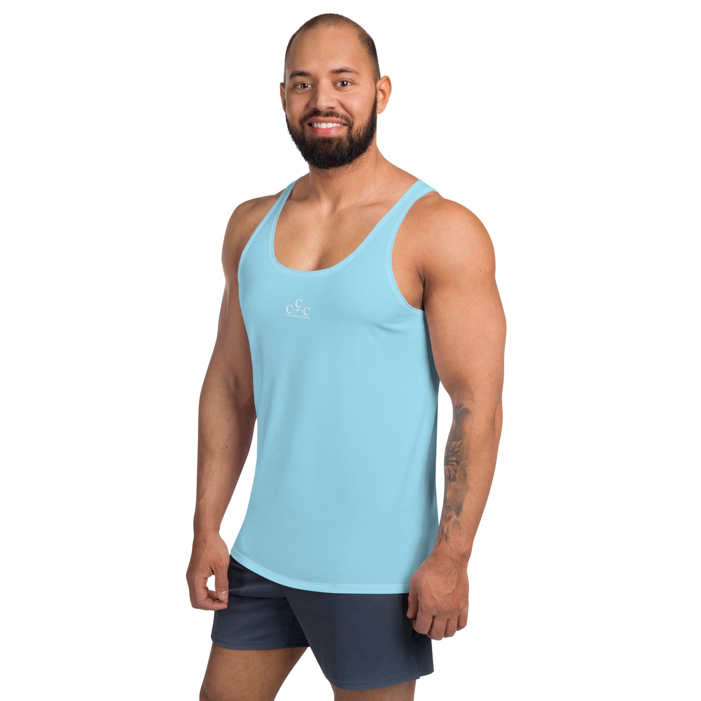 CoreComfort 3Cs Columbian Blue Logo Tank