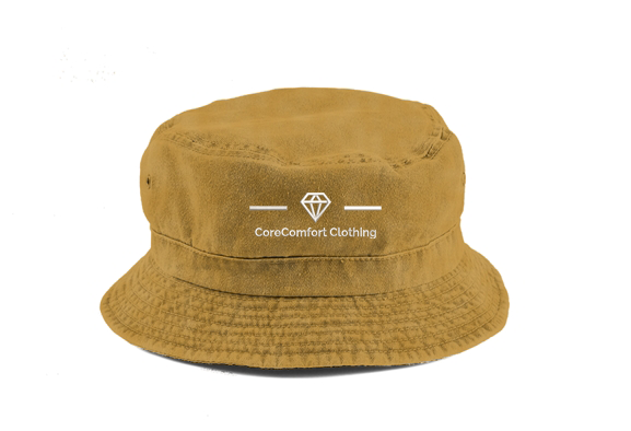 CoreComfort Classic Logo Wash Colored Bucket Hat