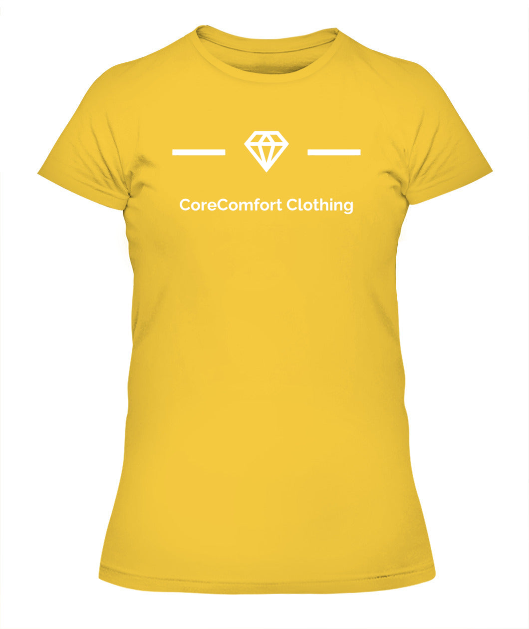 Embrace Comfort: CoreComfort Classic Logo Womens T-shirt