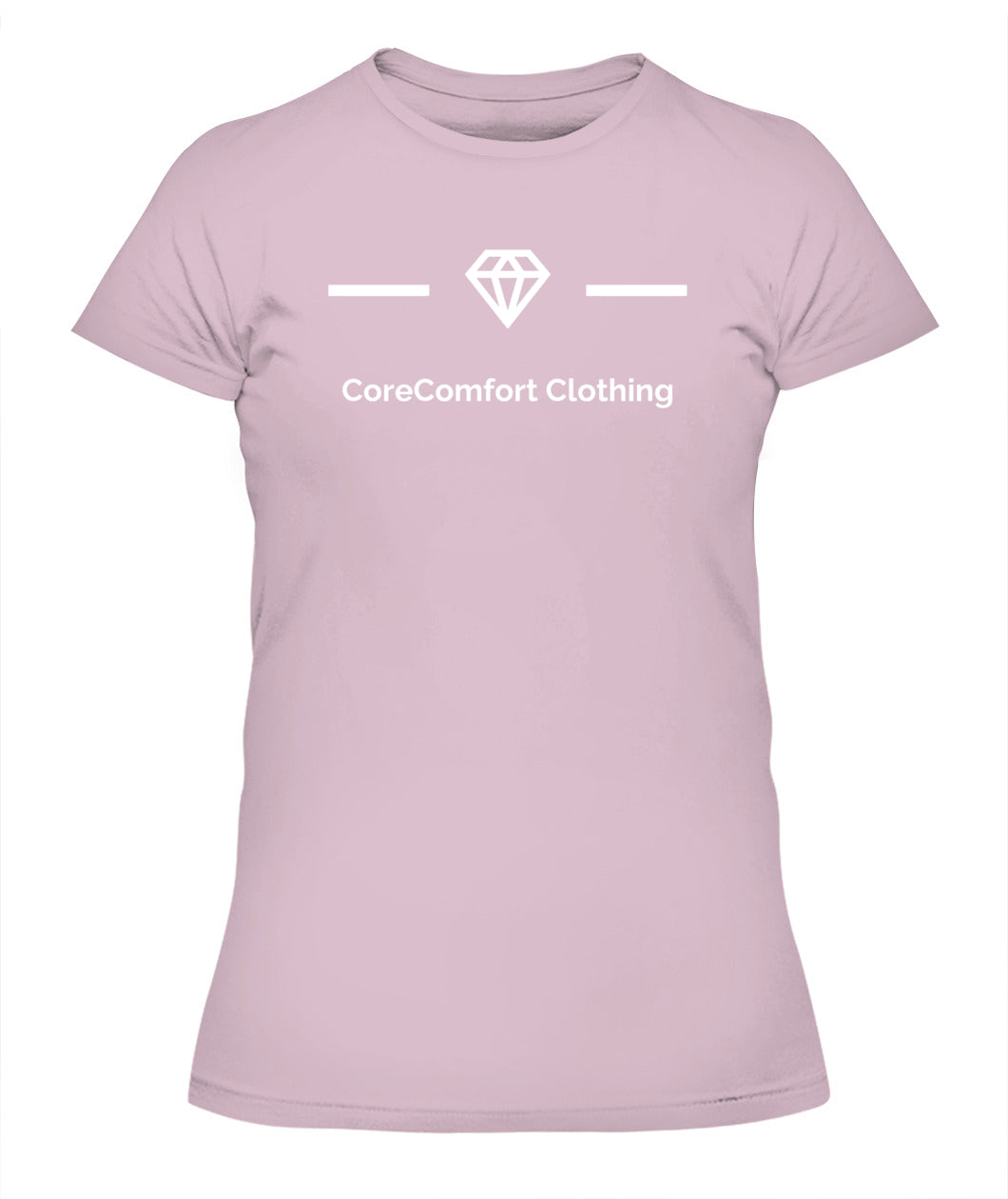 Embrace Comfort: CoreComfort Classic Logo Womens T-shirt