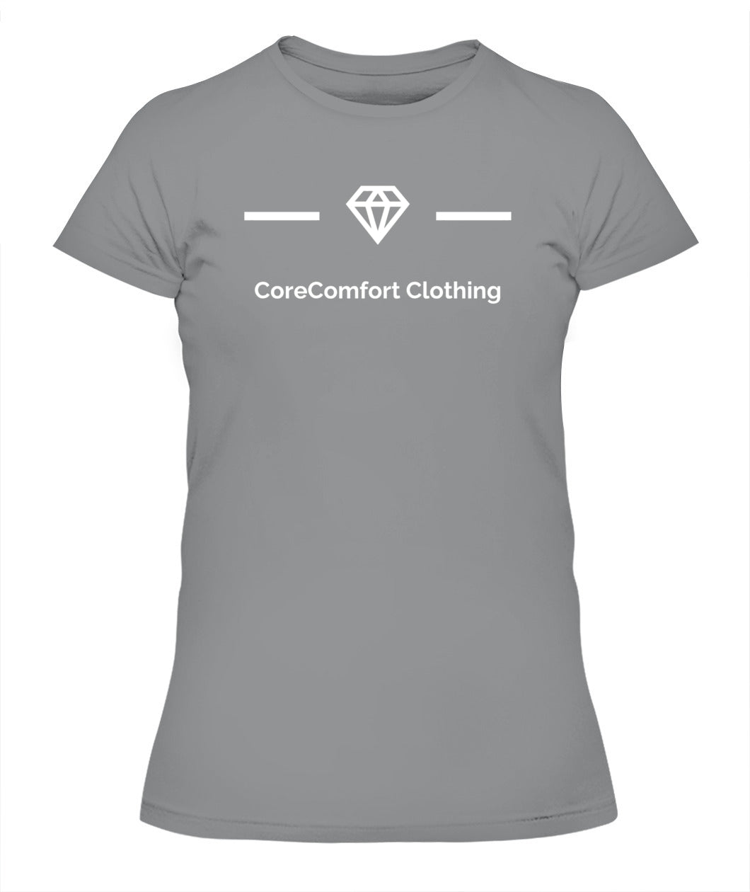 Embrace Comfort: CoreComfort Classic Logo Womens T-shirt