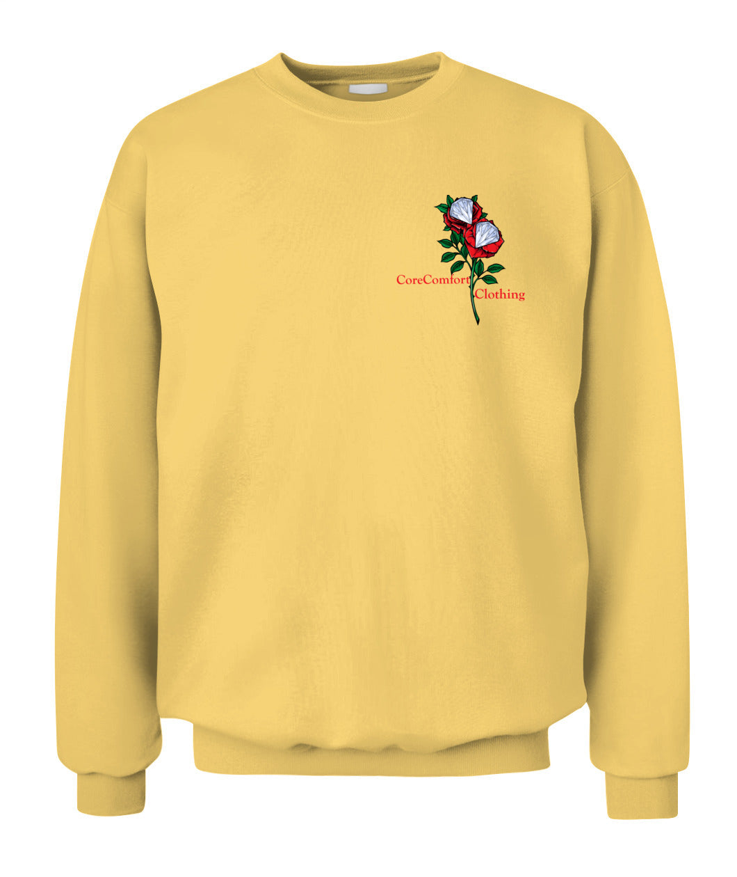 CoreComfort Mini Rose Diamond Logo Crewneck