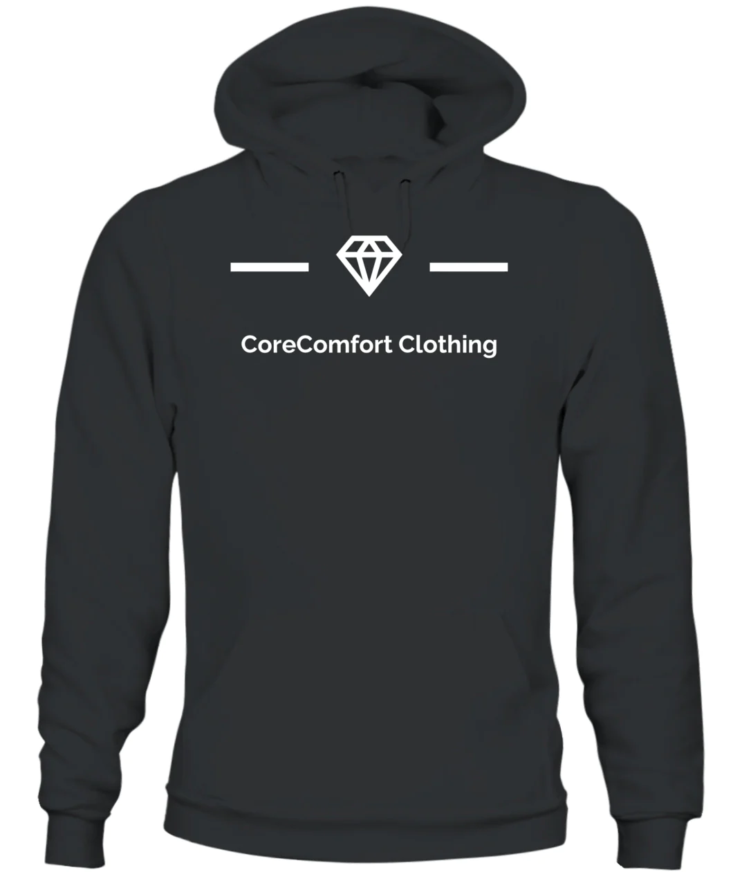 Embrace Comfort: CoreComfort Classic Logo Sweatshirt