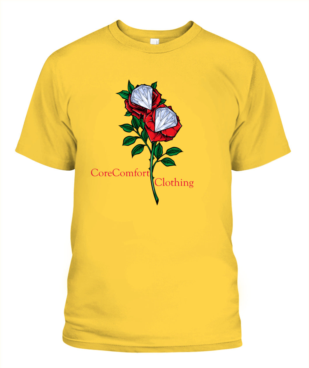 CoreComfort Rose Diamond Logo T-shirt