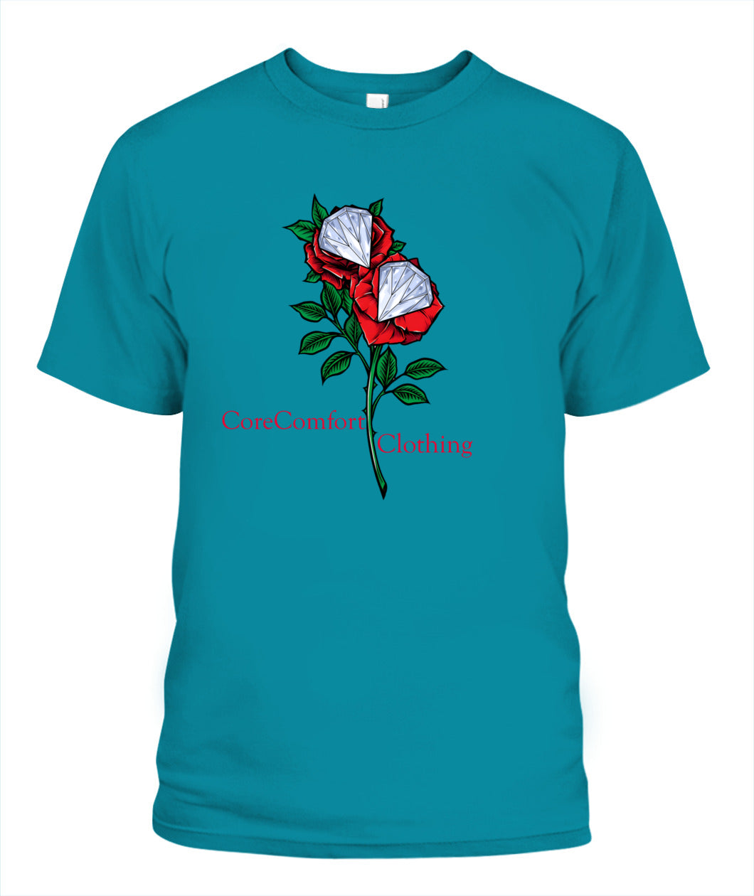 CoreComfort Rose Diamond Logo T-shirt