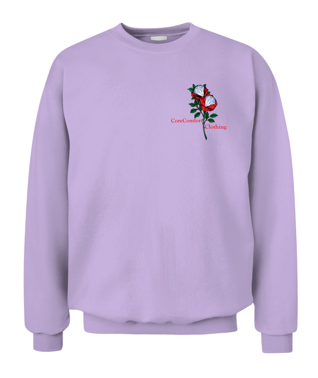 CoreComfort Mini Rose Diamond Logo Crewneck