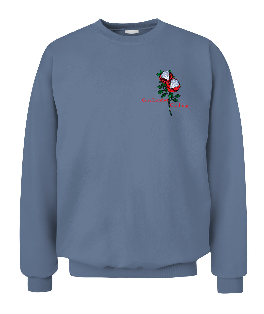 CoreComfort Mini Rose Diamond Logo Crewneck