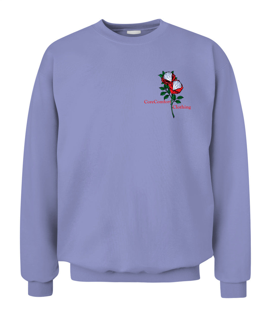 CoreComfort Mini Rose Diamond Logo Crewneck