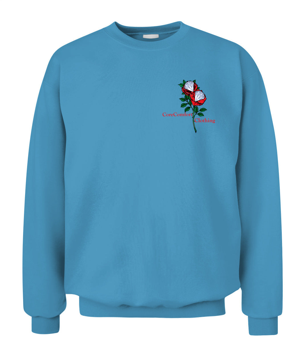 CoreComfort Mini Rose Diamond Logo Crewneck